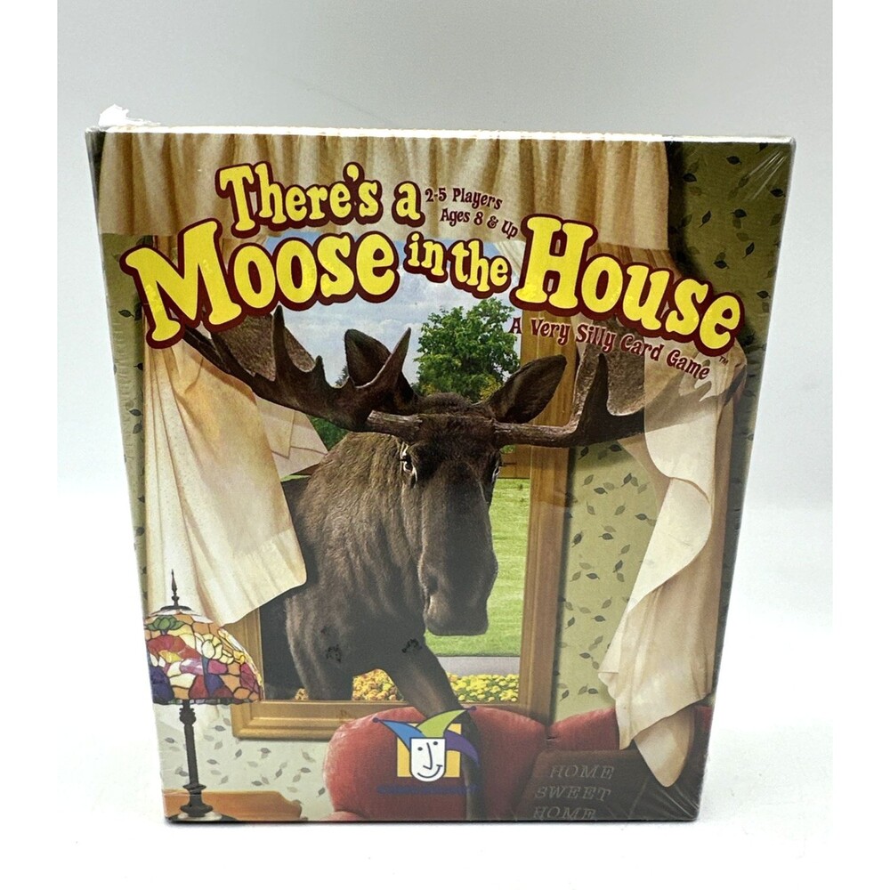 There's a Moose in the House Card Game by Gamewright NEW
